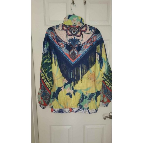 Farm Rio Anthropologie Jacket Size S - Picture 10 of 12